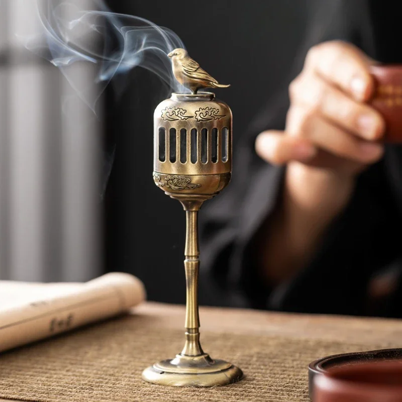 Home Fragrance Incense - Matel Magpie lampu berongga cendana pewangi
