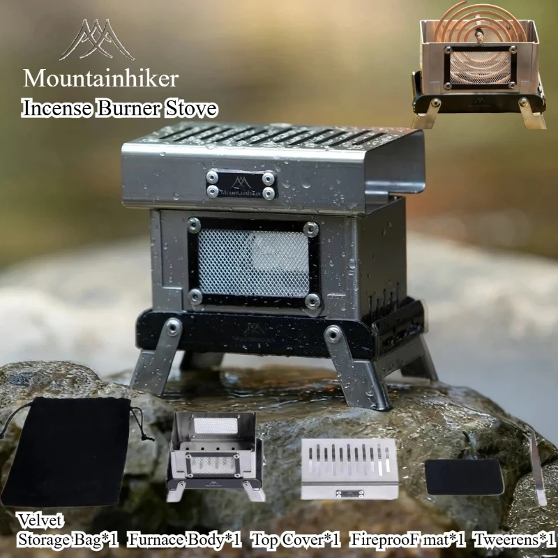 Home Fragrance Miniso - Pembakar Dupa MOUNTAINHIKER 430 Baja Tahan
