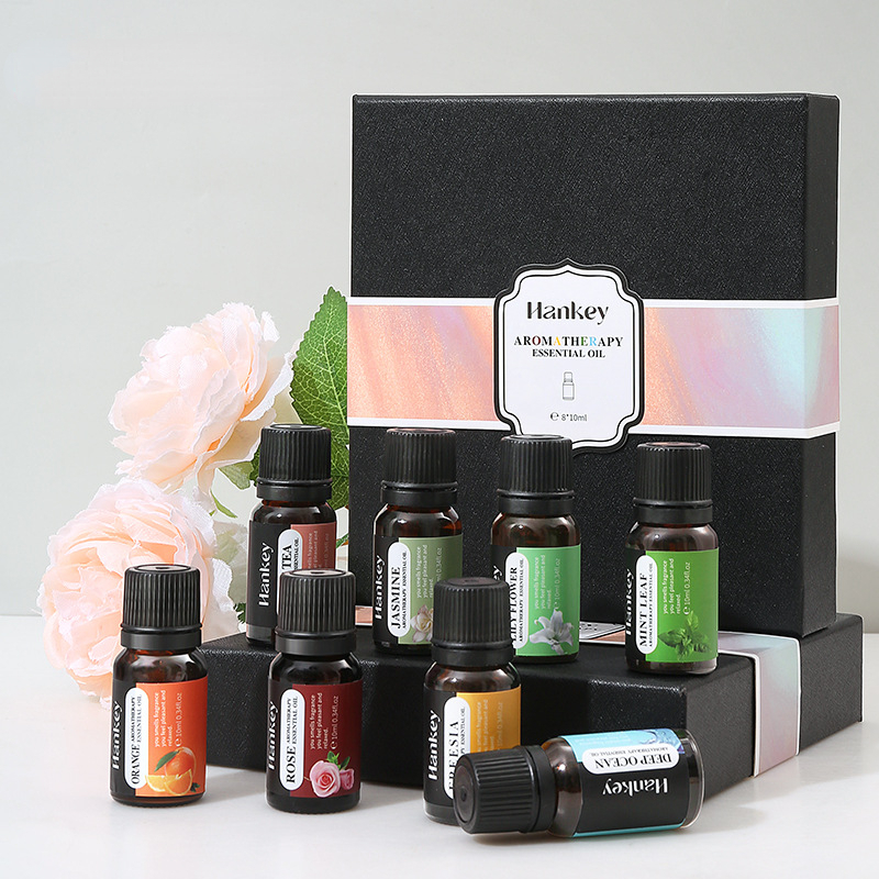 Home Fragrance Jasmine & Yuzu Porcelain Diffuser - YXY 8*10ML oranye melati mawar minyak