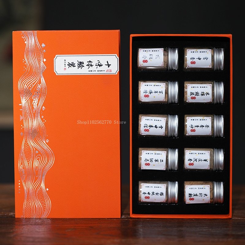 Home Fragrance Incense - Sepuluh Paket Pengalaman Rasa Bubuk Harum