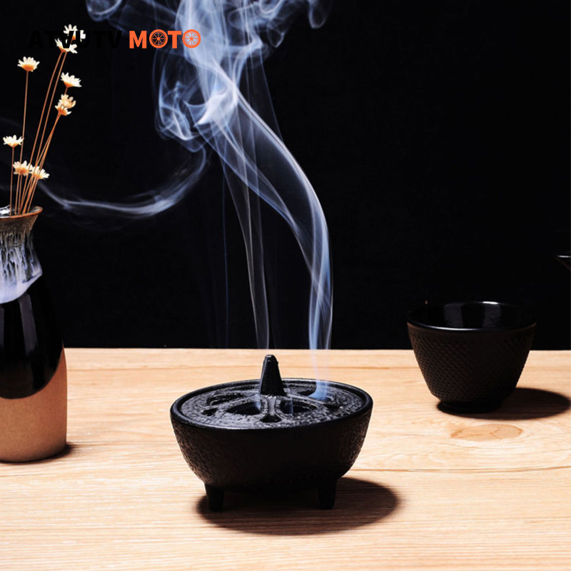 Home Fragrance Incense - Kompor asap dupa besi cor Mini,