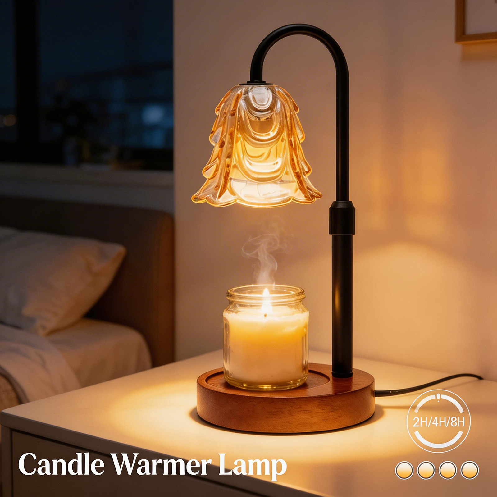 Home Fragrance Wax Melts - Lampu Penghangat Lilin Dekorasi Rumah Lampu