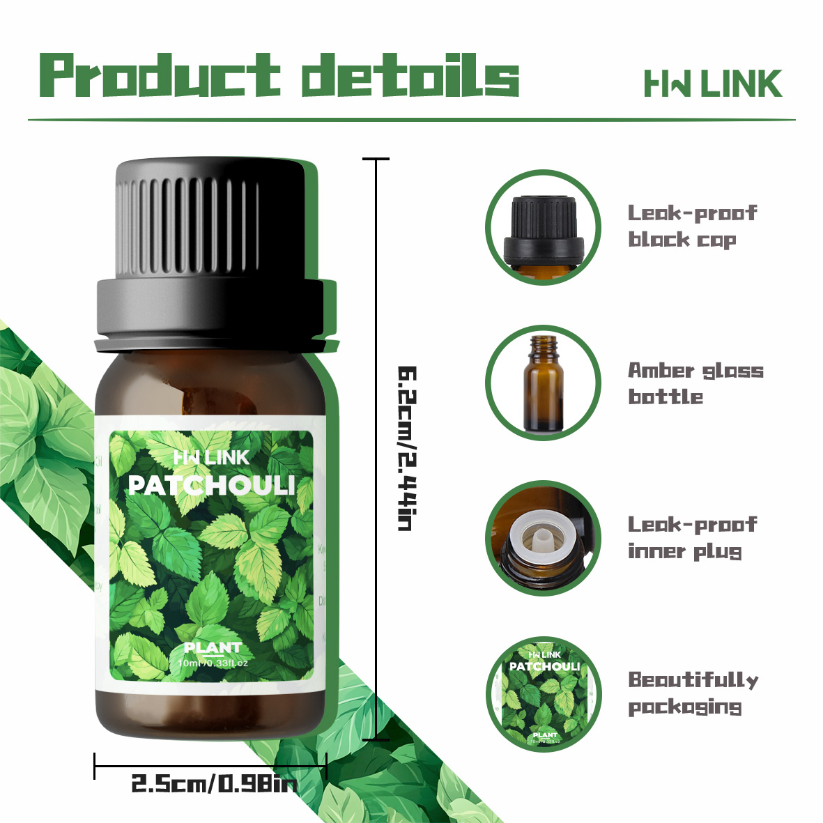 10ml Minyak Atsiri Patchouli 1 - Home Fragrance Diffuser Oil ulasan dan harga