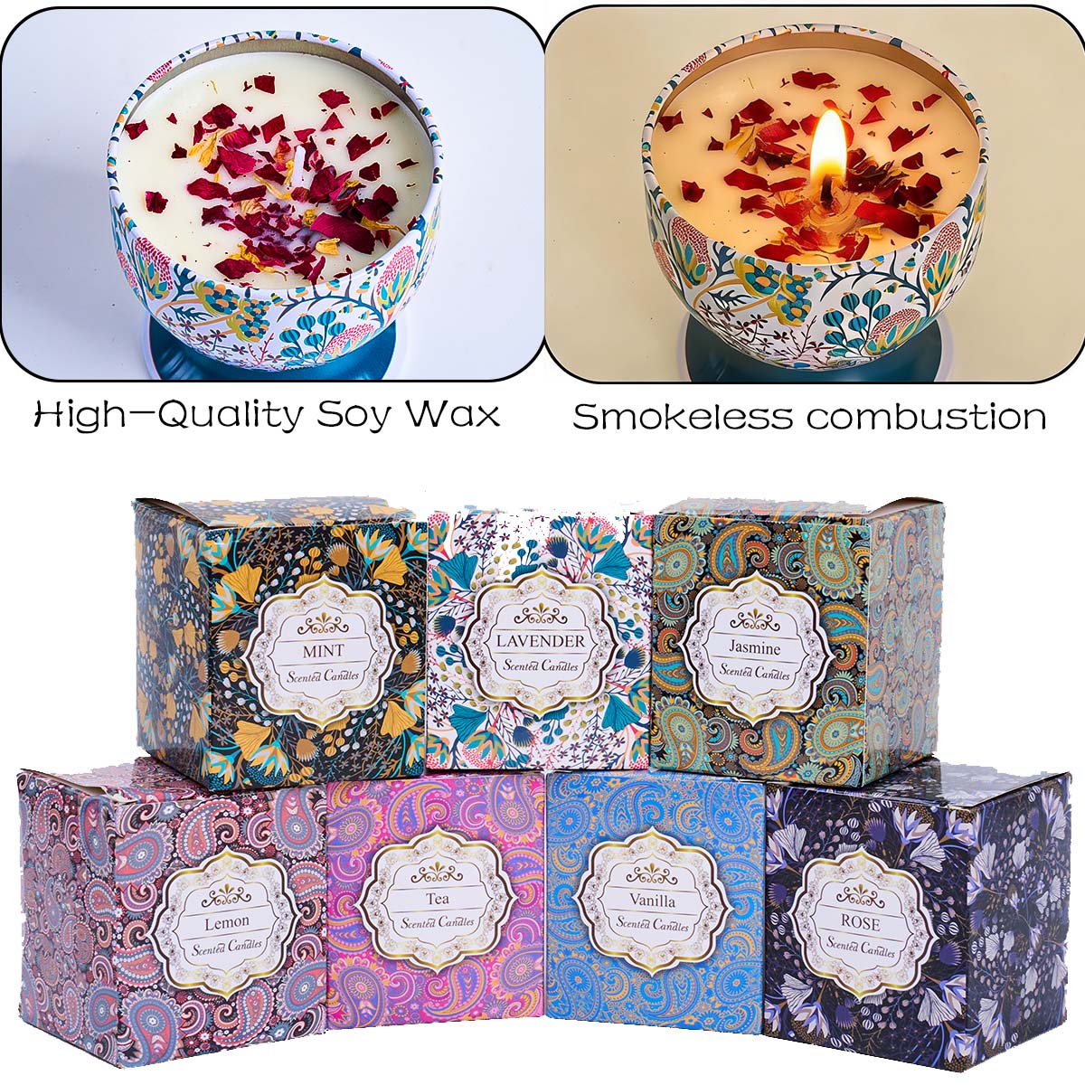 Kotak Lilin Aroma Bunga Goblet - Home Fragrance Wax Melts ulasan dan harga