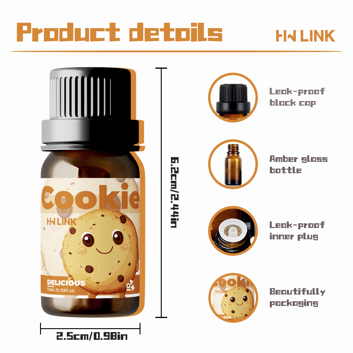 10ml Minyak Esensial Cookie un - Home Fragrance Diffuser Oil ulasan dan harga