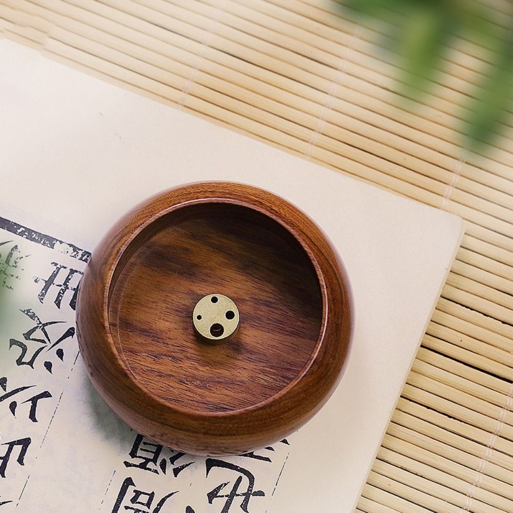 Tempat Dupa Mini Kayu Tipe Man - Home Fragrance Miniso ulasan dan harga