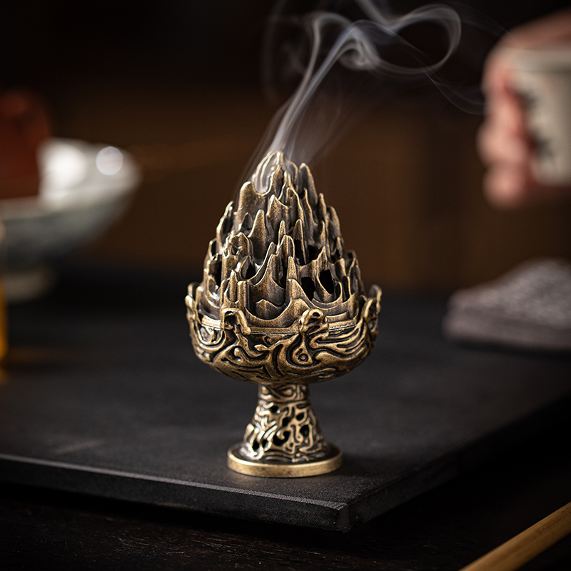 Pembakar Dupa Boshan, Pembakar - Home Fragrance Miniso ulasan dan harga
