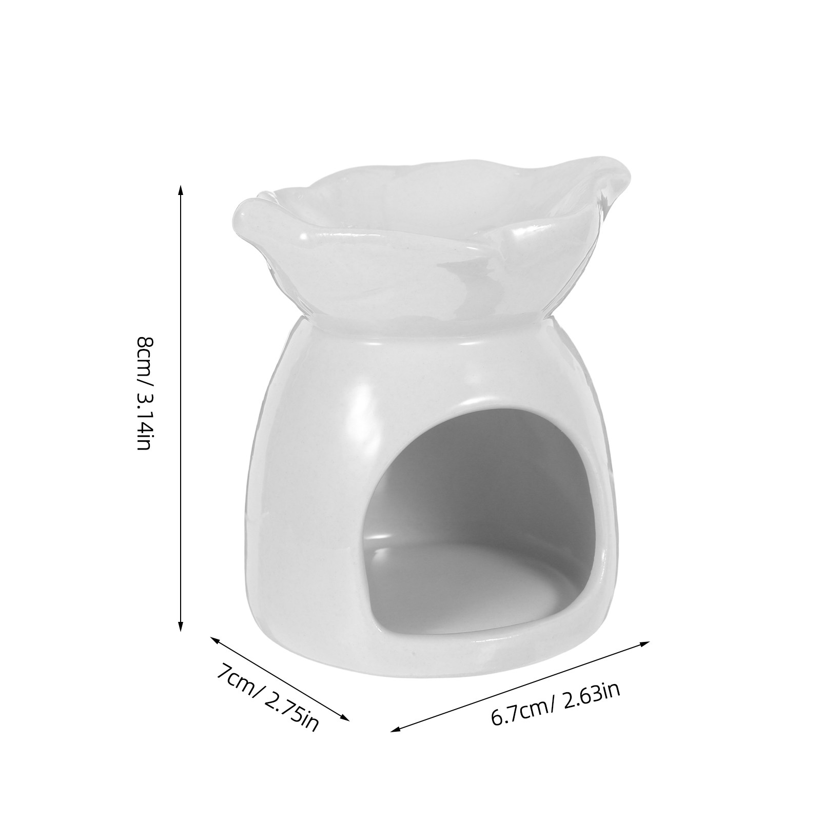 Tempat Lilin Teh Keramik, Pemb - Ceramic Oil Burner ulasan dan harga
