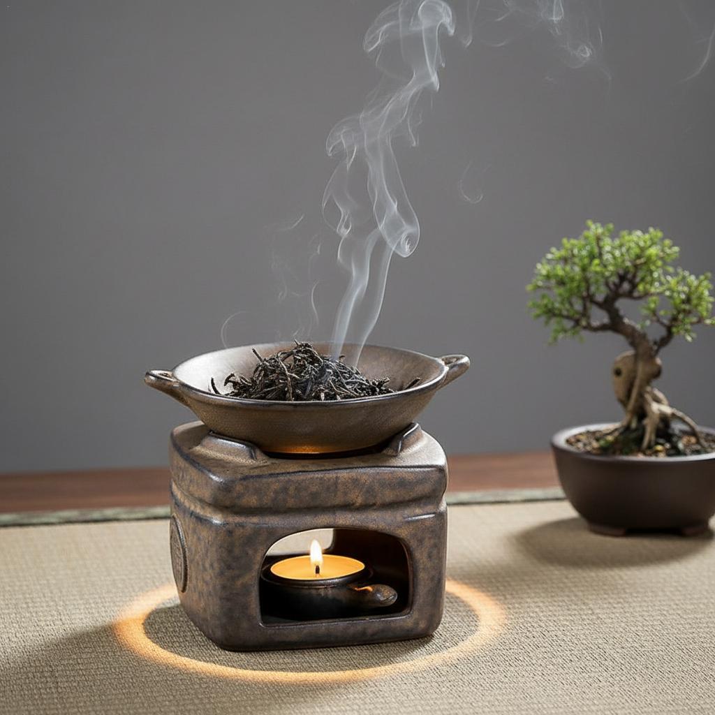 Pembakar Aroma Aromaterapi 3 i - Ceramic Oil Burner ulasan dan harga