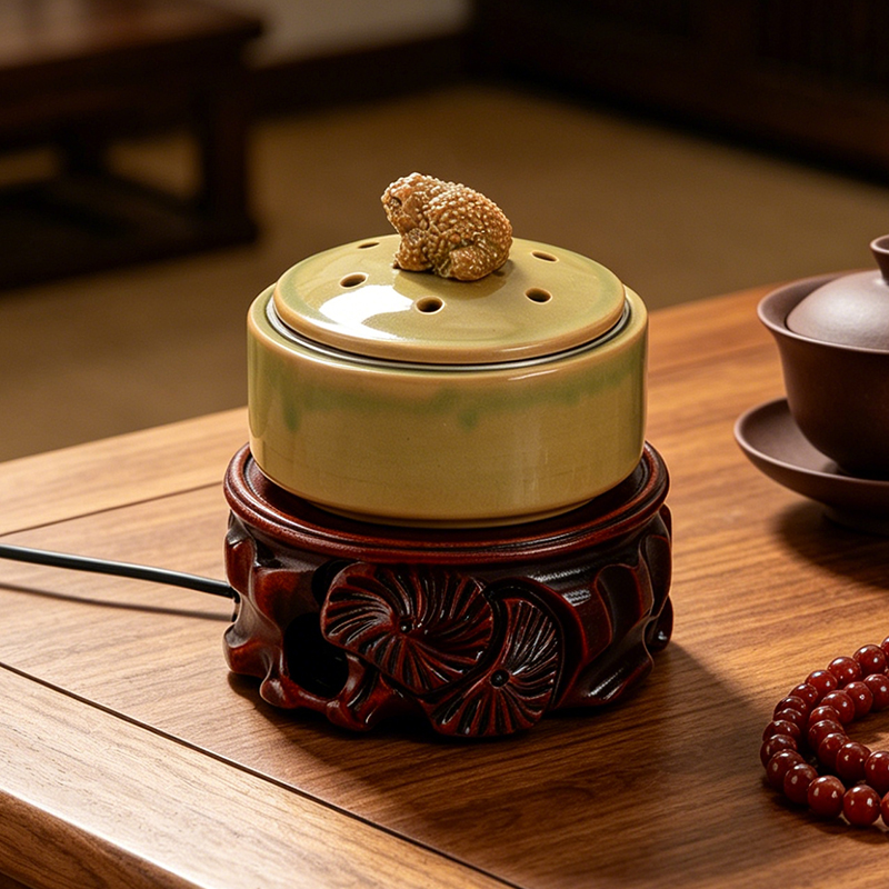 Pembakar Dupa Elektronik Keram - Ceramic Oil Burner ulasan dan harga
