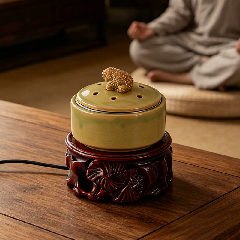 Pembakar Dupa Elektronik Keram - Ceramic Oil Burner ulasan dan harga