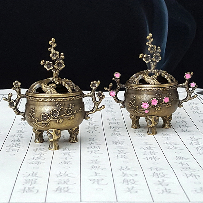 Pembakar Dupa Mini Motif Bunga - Home Fragrance Miniso ulasan dan harga