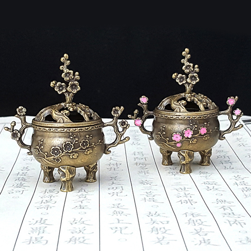 Pembakar Dupa Mini Motif Bunga - Home Fragrance Miniso ulasan dan harga