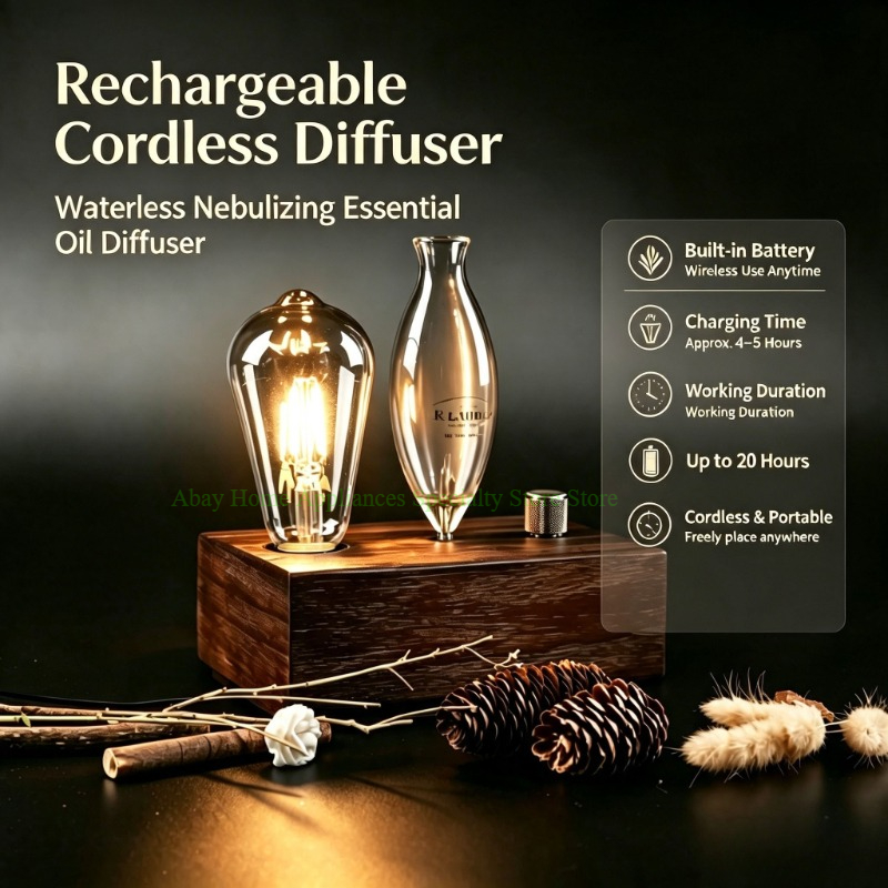 Diffuser Minyak Esensial Nebul - Home Fragrance Diffuser Oil ulasan dan harga