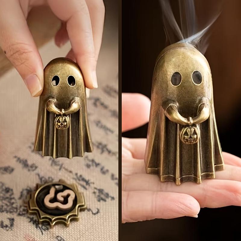 Ornamen Tempat Dupa Labu Hantu - Home Fragrance Incense ulasan dan harga