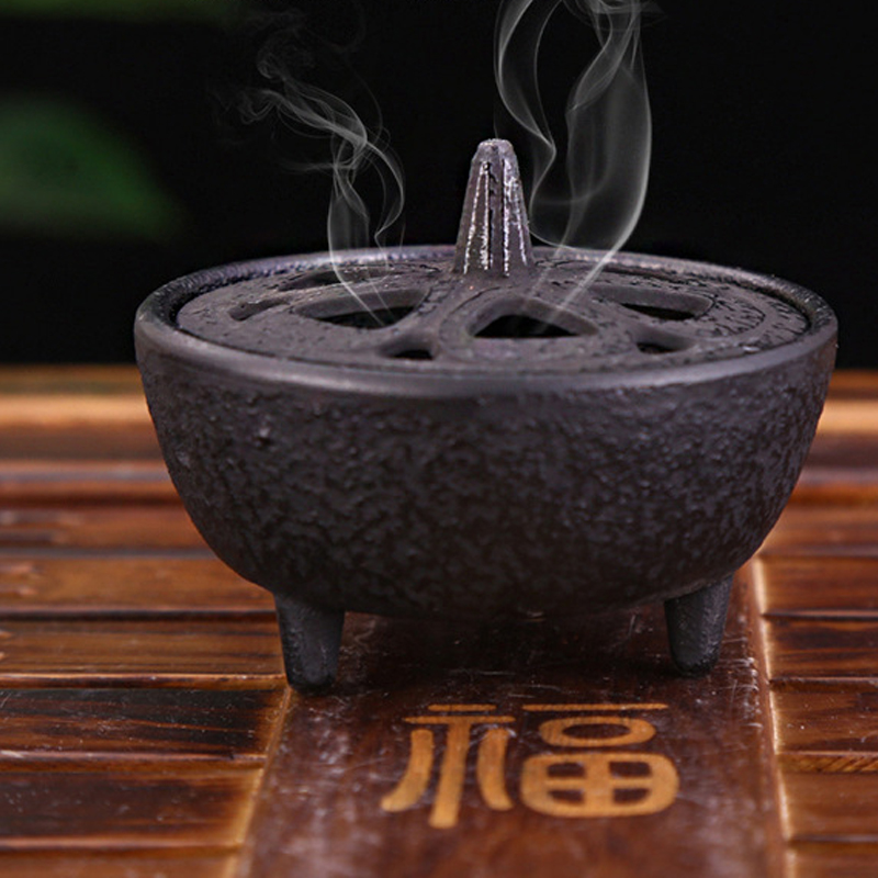 Kompor asap dupa besi cor Mini - Home Fragrance Incense ulasan dan harga