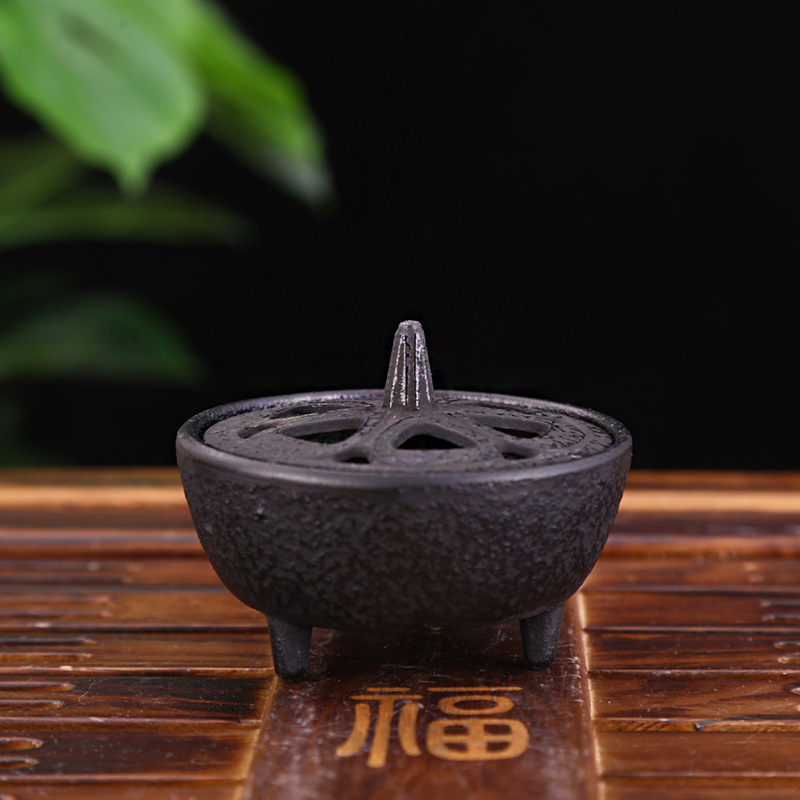 Kompor asap dupa besi cor Mini - Home Fragrance Incense ulasan dan harga